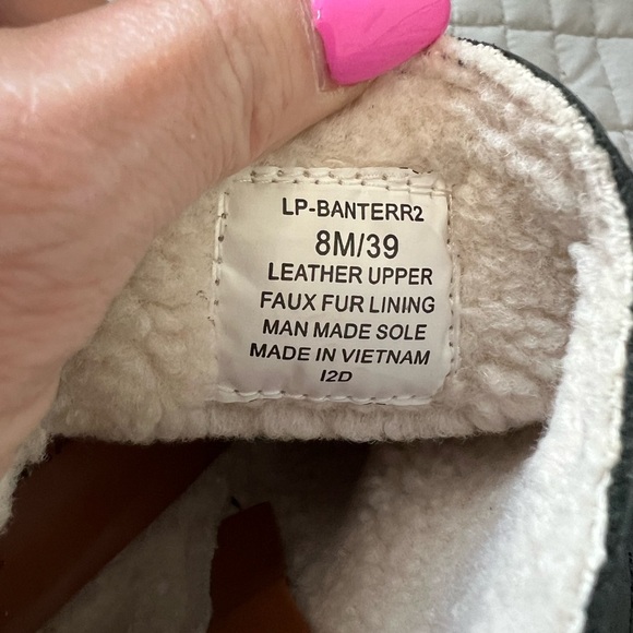 Lucky Brand Women’s Banterr2 Leather Booties - Picture 2 of 5